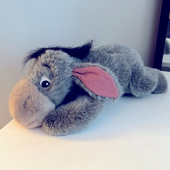 Disney Store Eeyore Stuffed Animal approx 13” late 90s - Picture 1 of 6